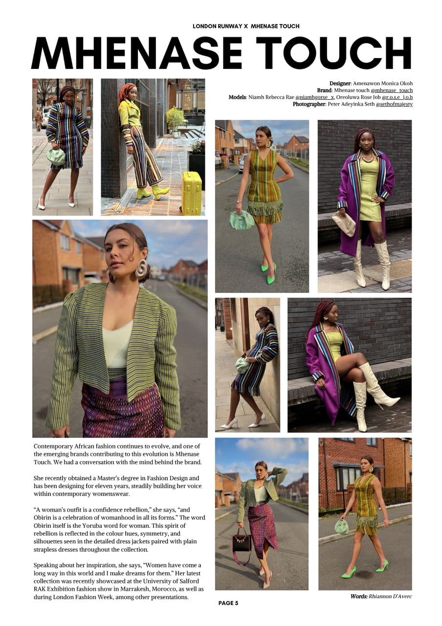 Mhenase Touch: Celebrating Women in Contemporary Fashion