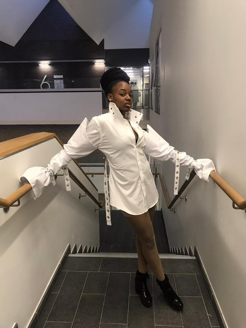 White Shirt Collection Look 2